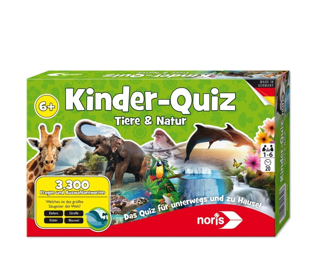 Vorderes Coverbild Kinderquiz Tiere & Natur