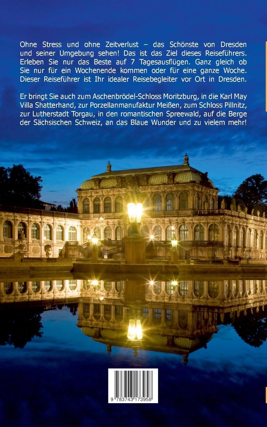 Rückseitencover Das Schönste sehen in & um Dresden
