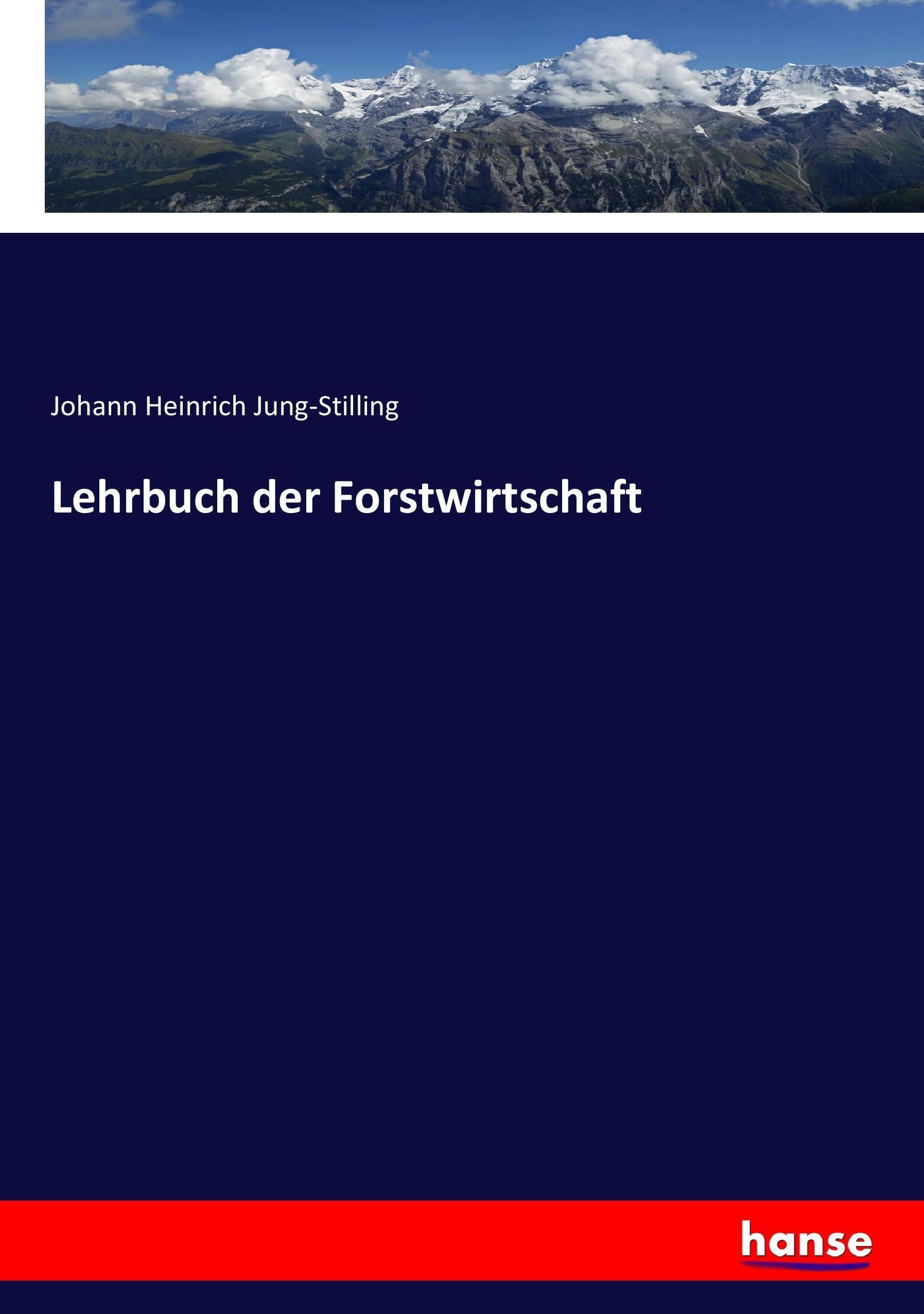 Vorderes Coverbild Lehrbuch der Forstwirtschaft