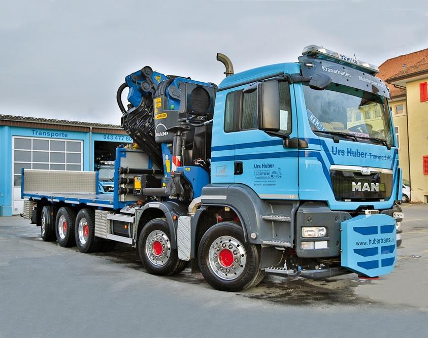 Beispielinhalt (Bild) Große Ladekranfahrzeuge Band 4