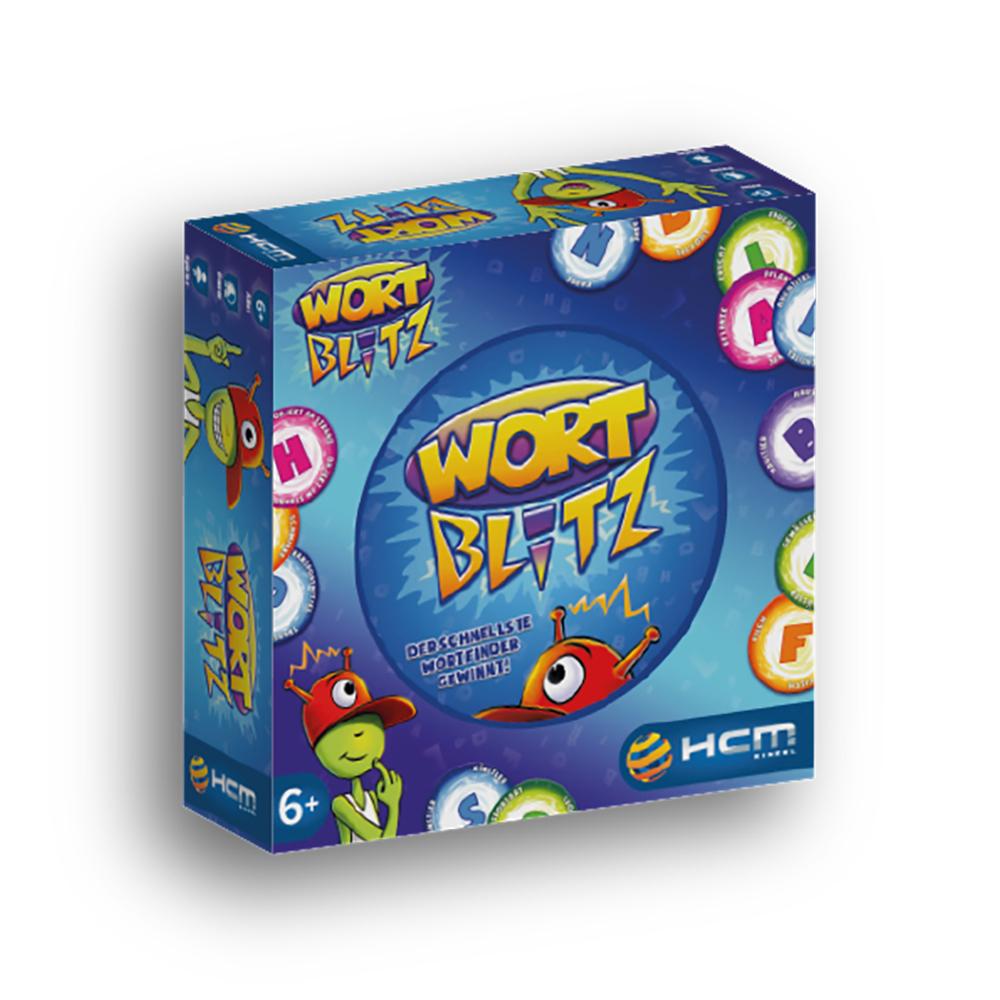 Vorderes Coverbild Wortblitz Kartenspiel