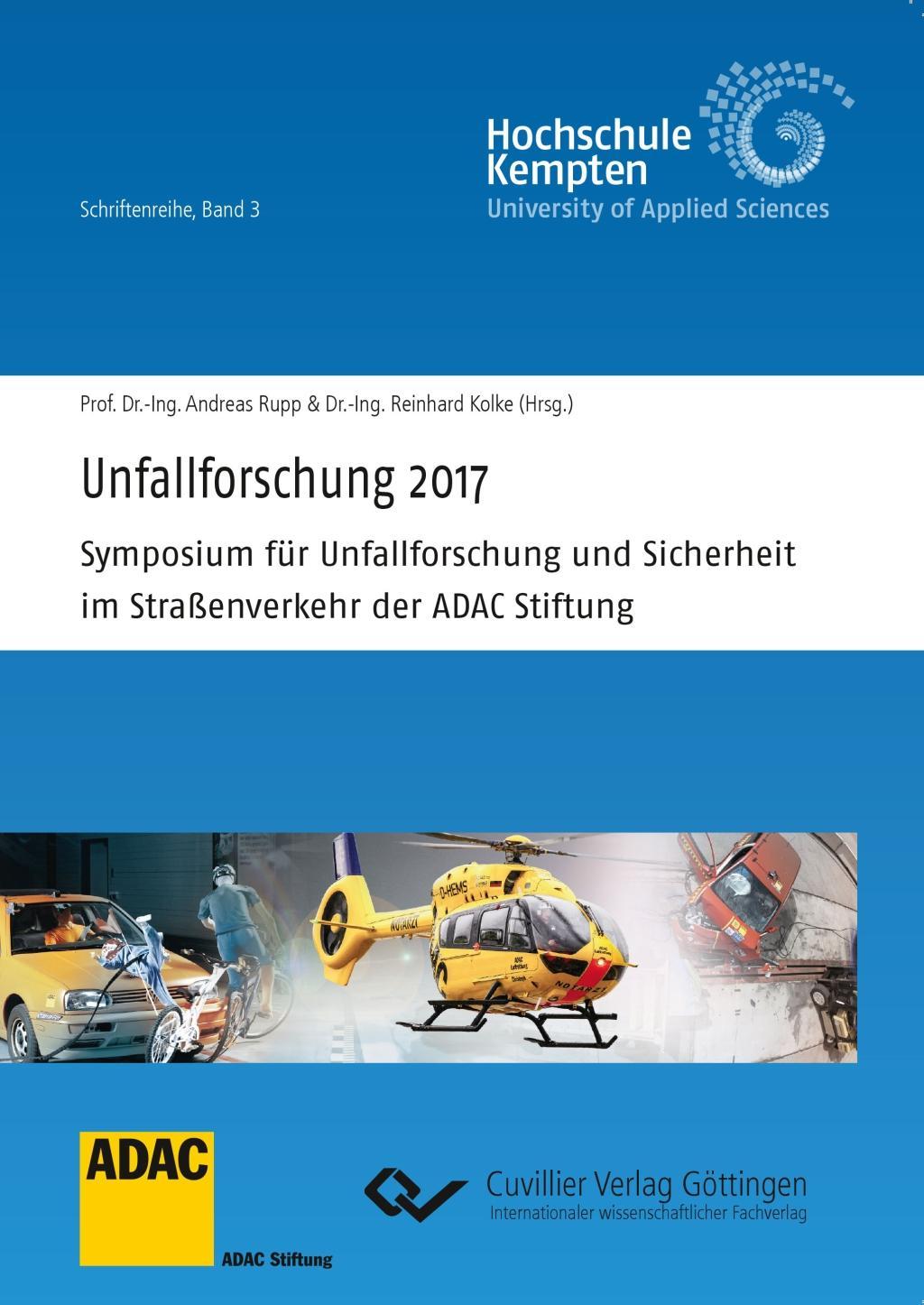 Vorderes Coverbild Unfallforschung 2017