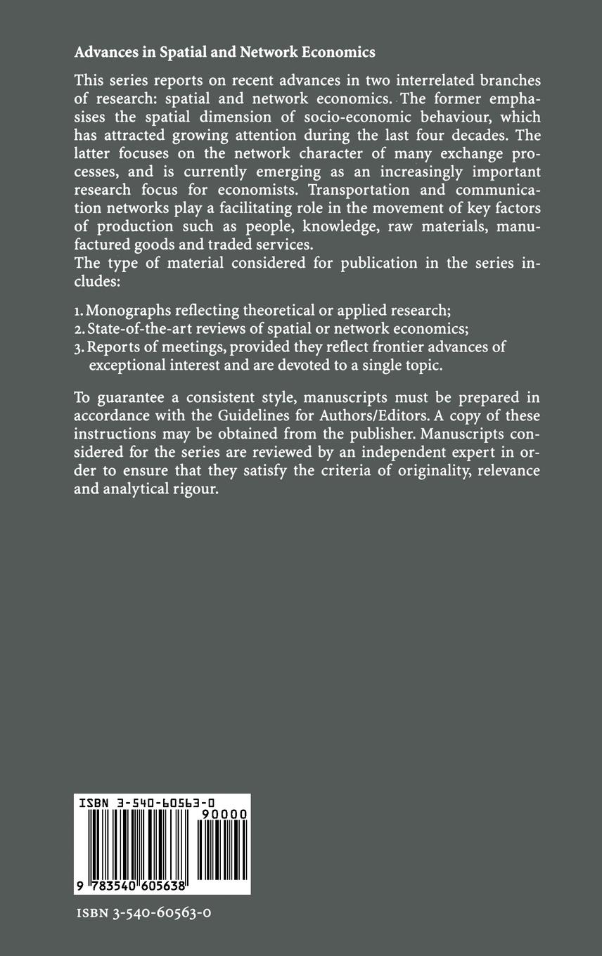 Rückseitencover Equilibrium Facility Location on Networks