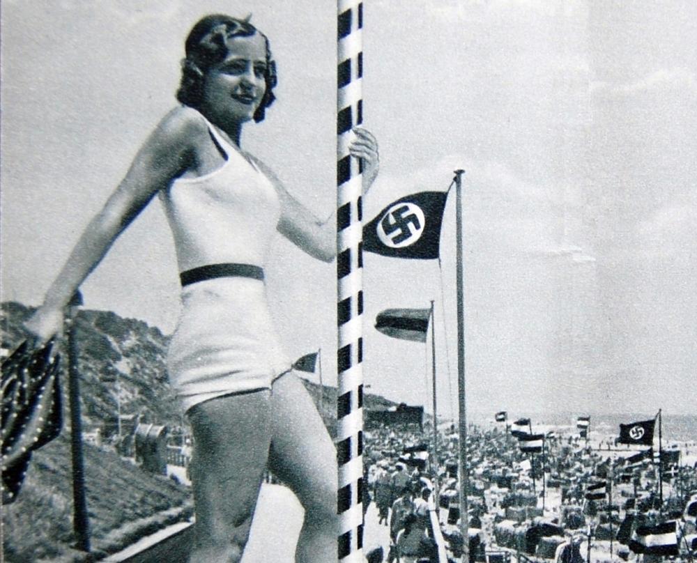 Beispielinhalt (Bild) "...denn deutschen Volksgenossen gehört der Strand!"