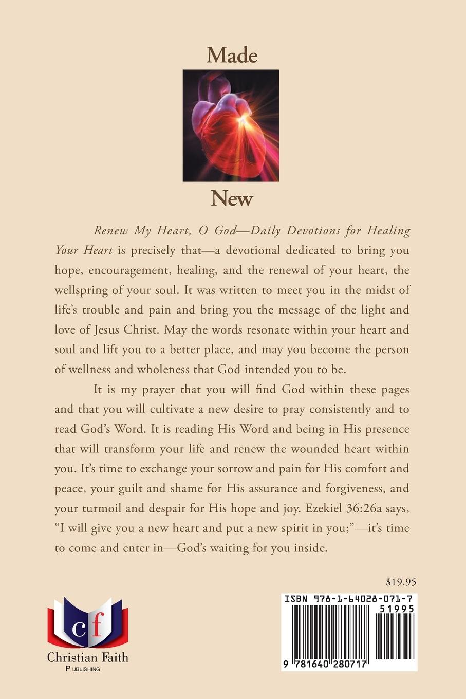 Rückseitencover Renew My Heart, O God