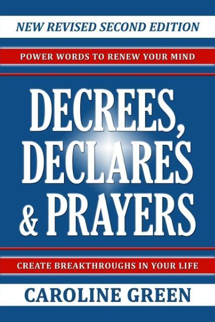 Vorderes Coverbild Decrees, Declares & Prayers 2nd Edition