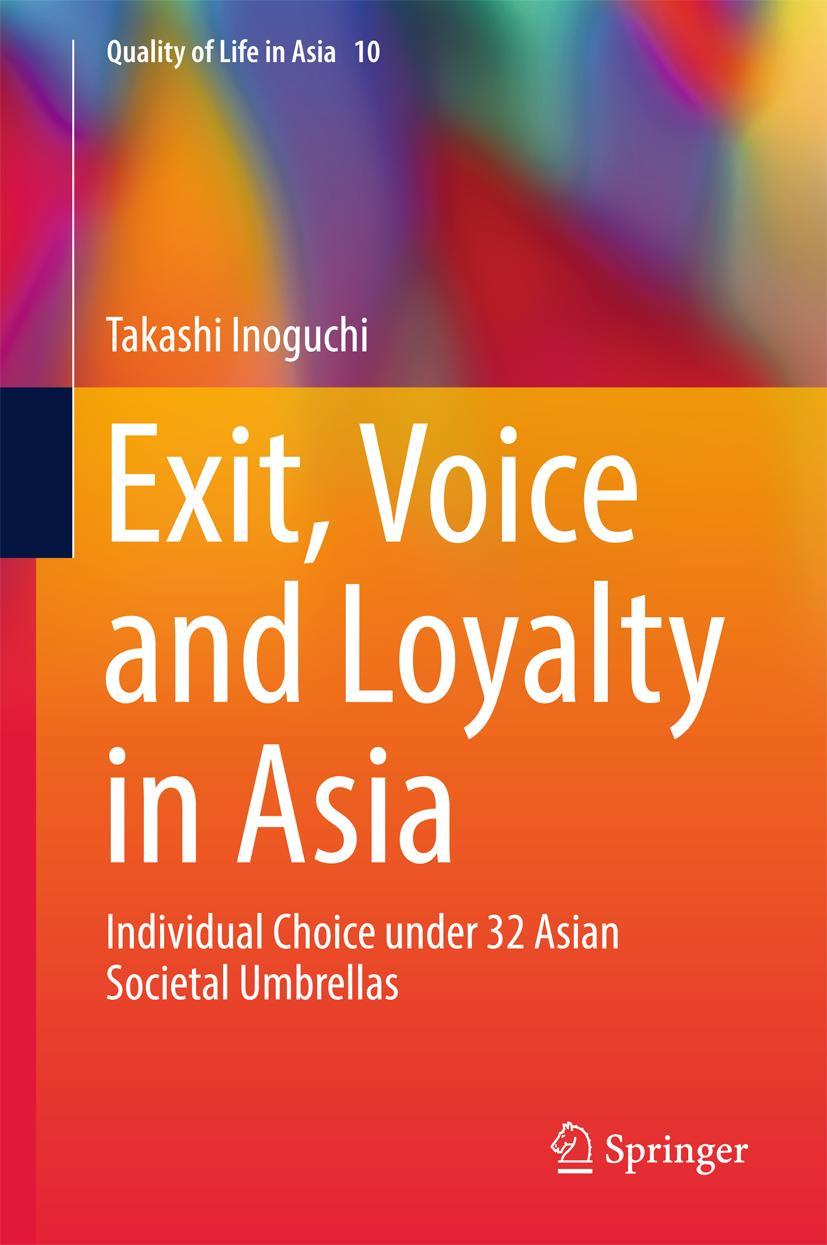 Vorderes Coverbild Exit, Voice and Loyalty in Asia