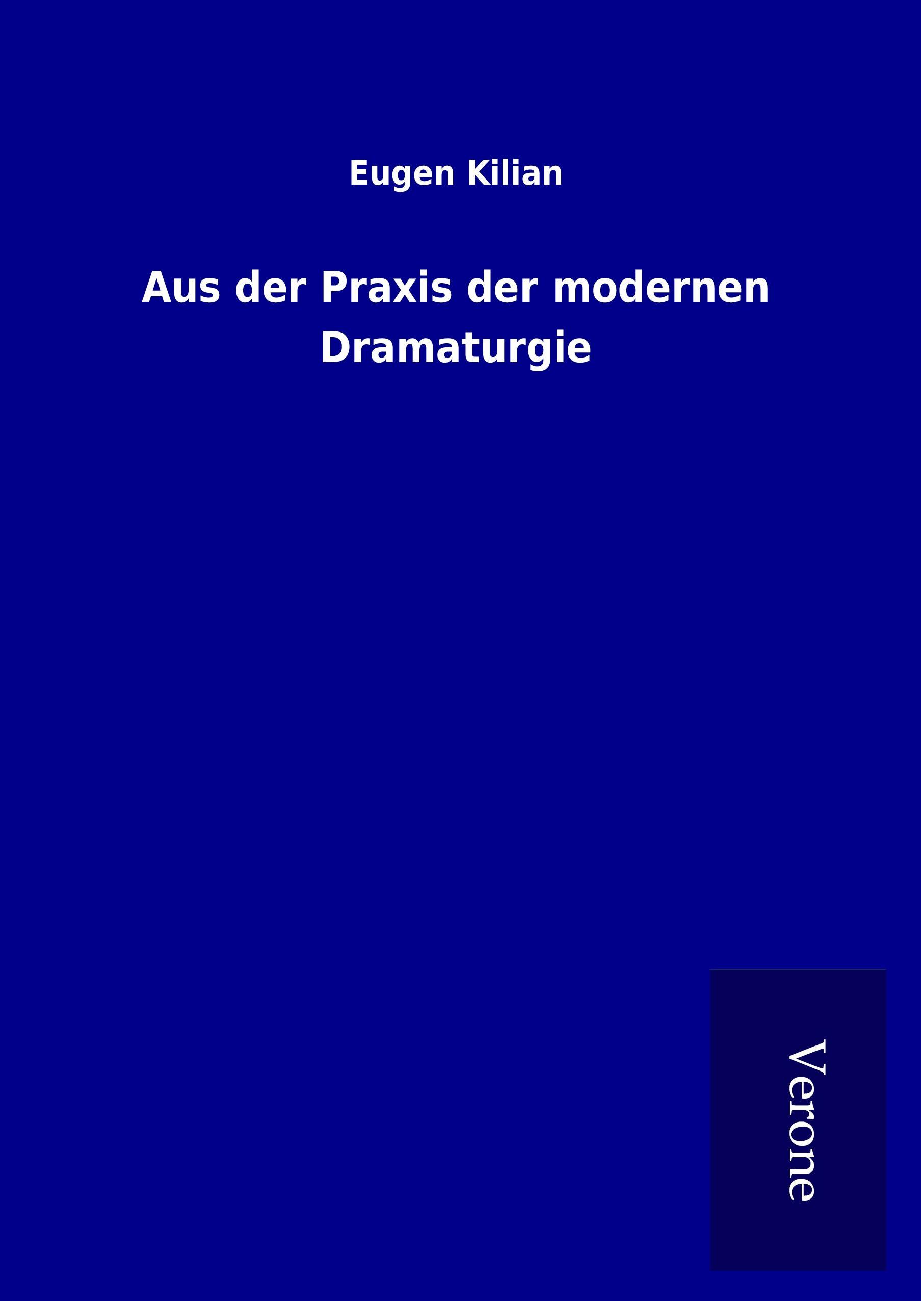 Vorderes Coverbild Aus der Praxis der modernen Dramaturgie