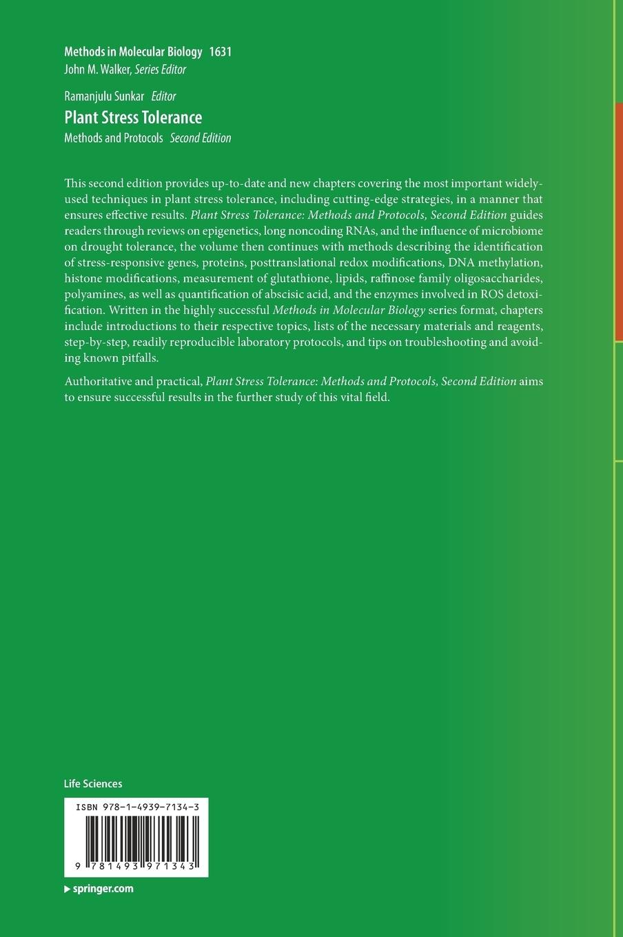 Rückseitencover Plant Stress Tolerance