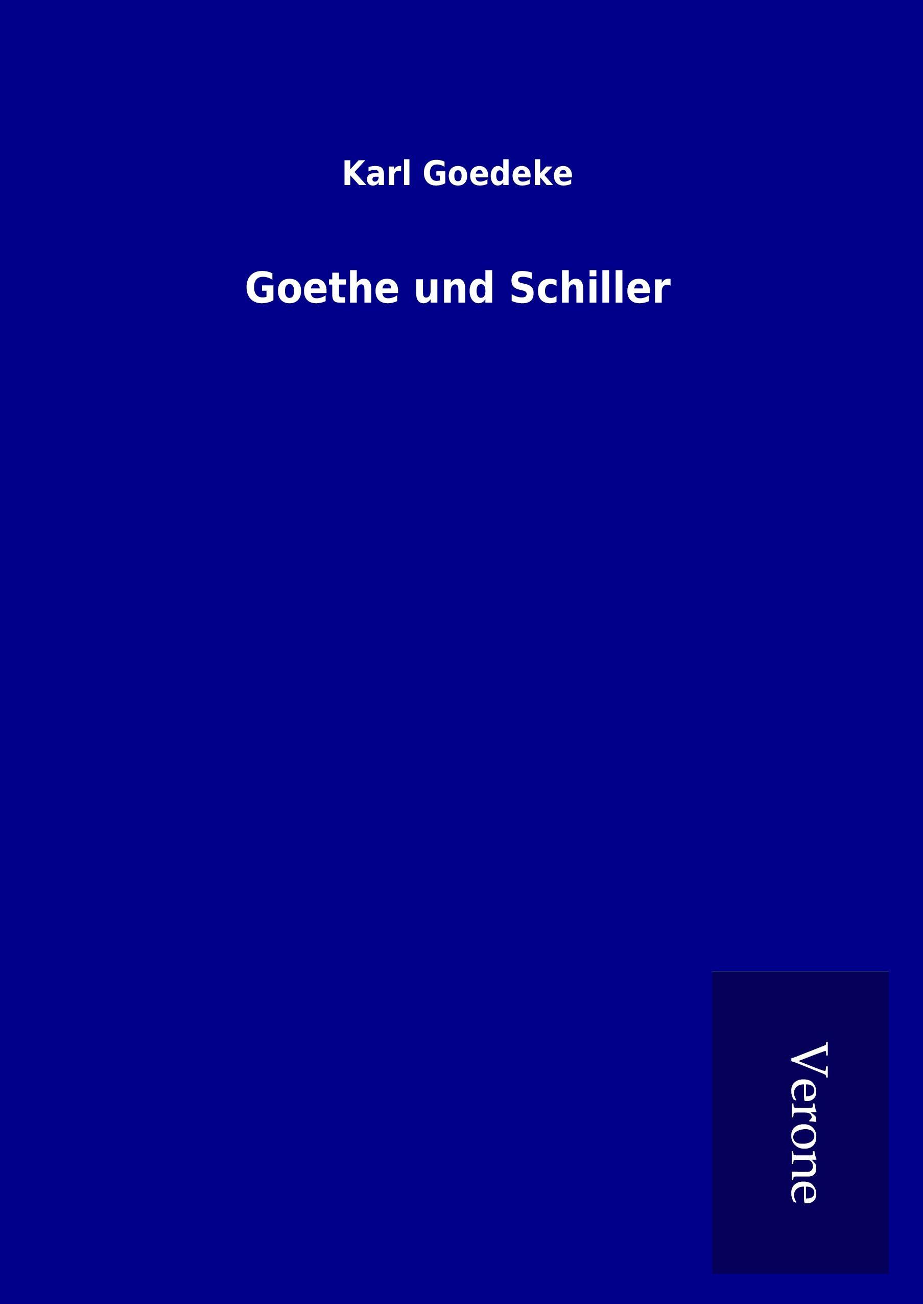 Vorderes Coverbild Goethe und Schiller