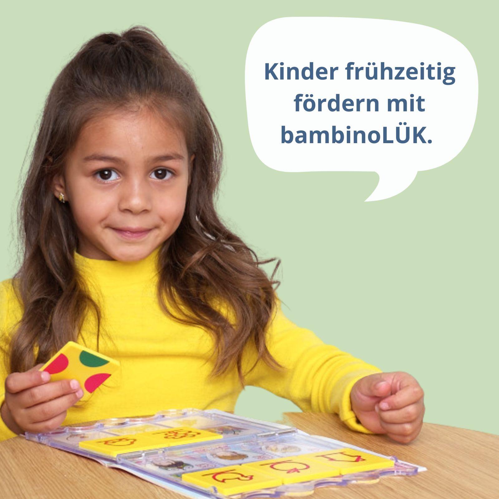 Beispielinhalt (Bild) LÜK. Bambino. Kontrollgerät. (durchsichtig)