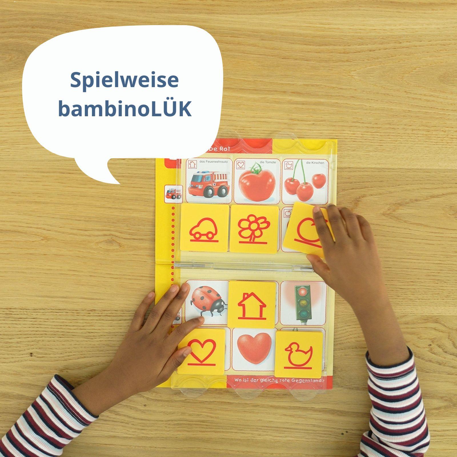 Beispielinhalt (Bild) LÜK. Bambino. Kontrollgerät. (durchsichtig)