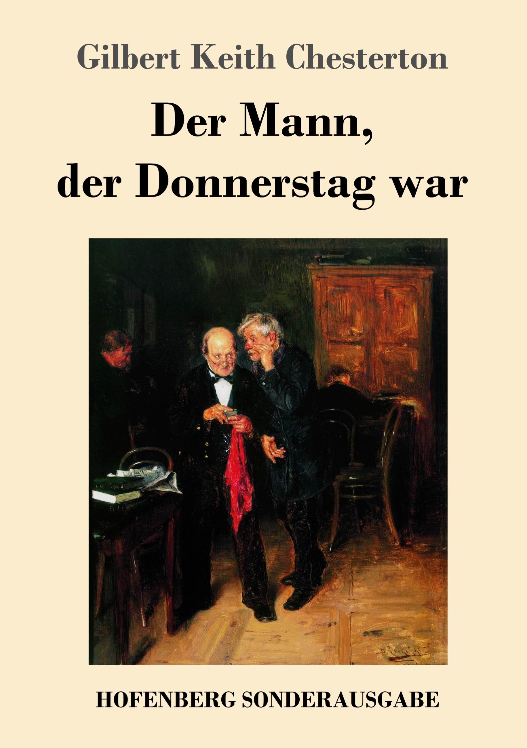Vorderes Coverbild Der Mann, der Donnerstag war