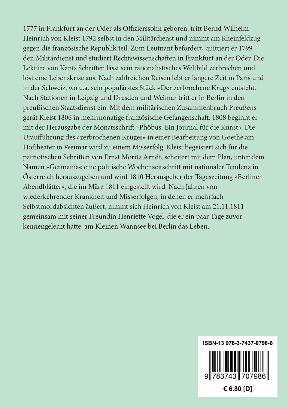 Rückseitencover Die Familie Schroffenstein