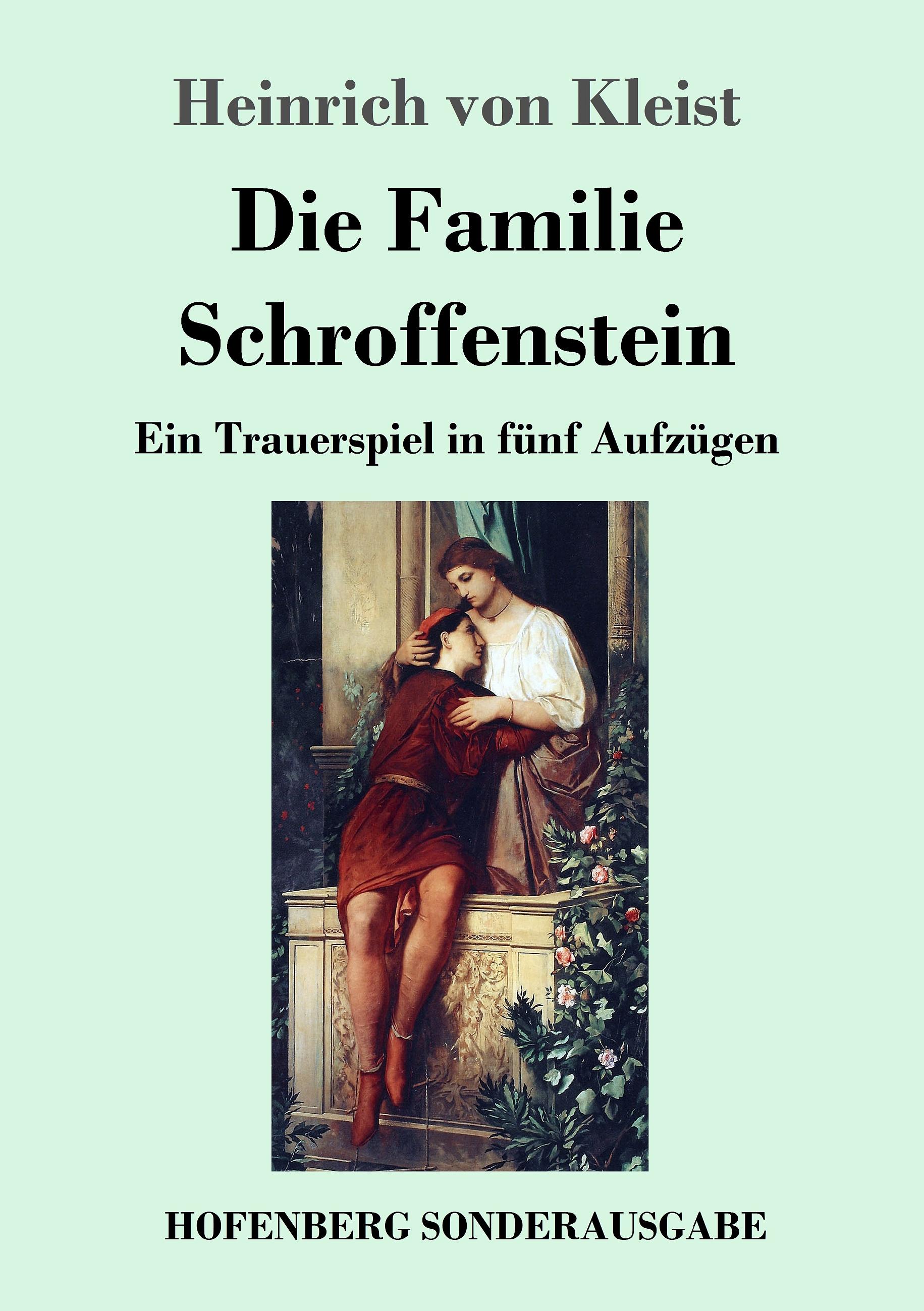 Vorderes Coverbild Die Familie Schroffenstein