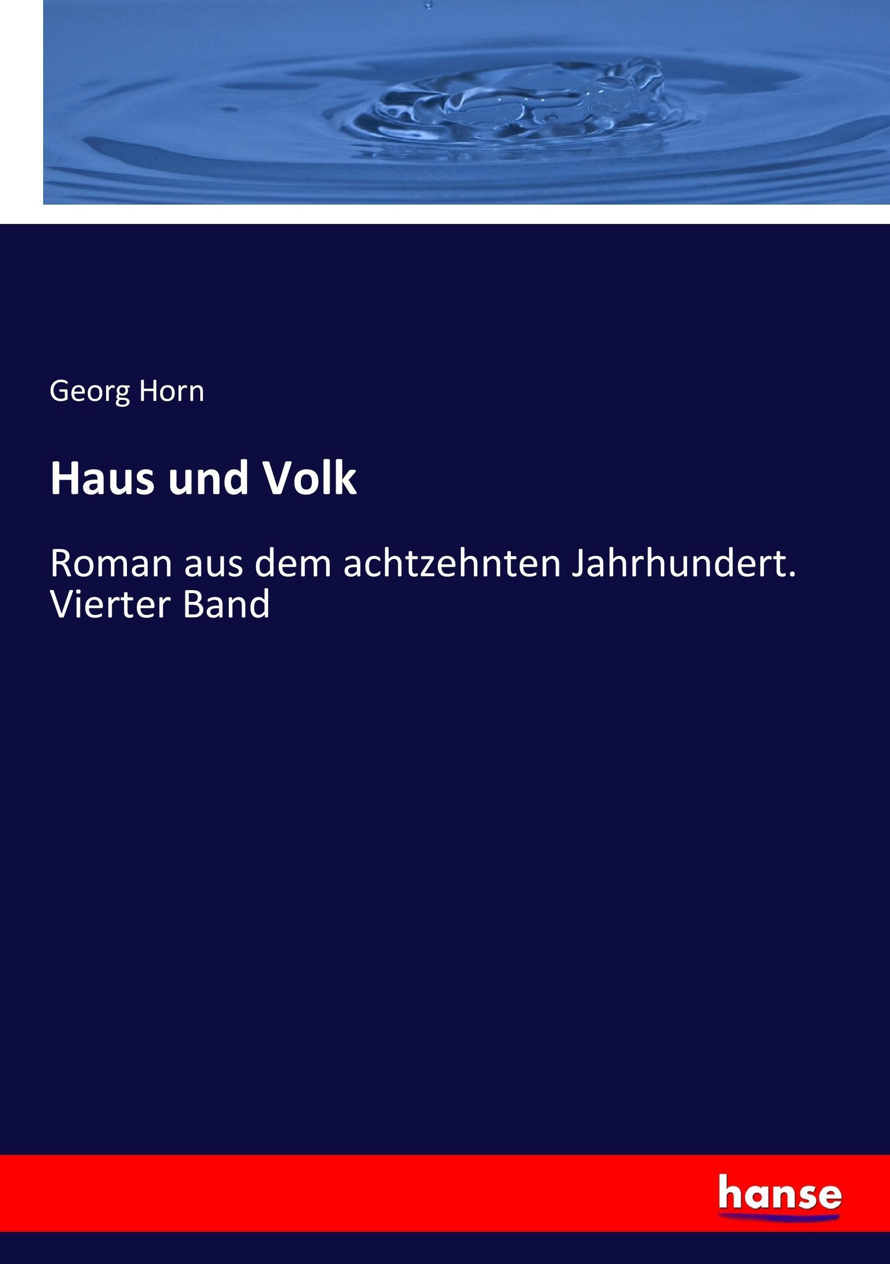 Vorderes Coverbild Haus und Volk