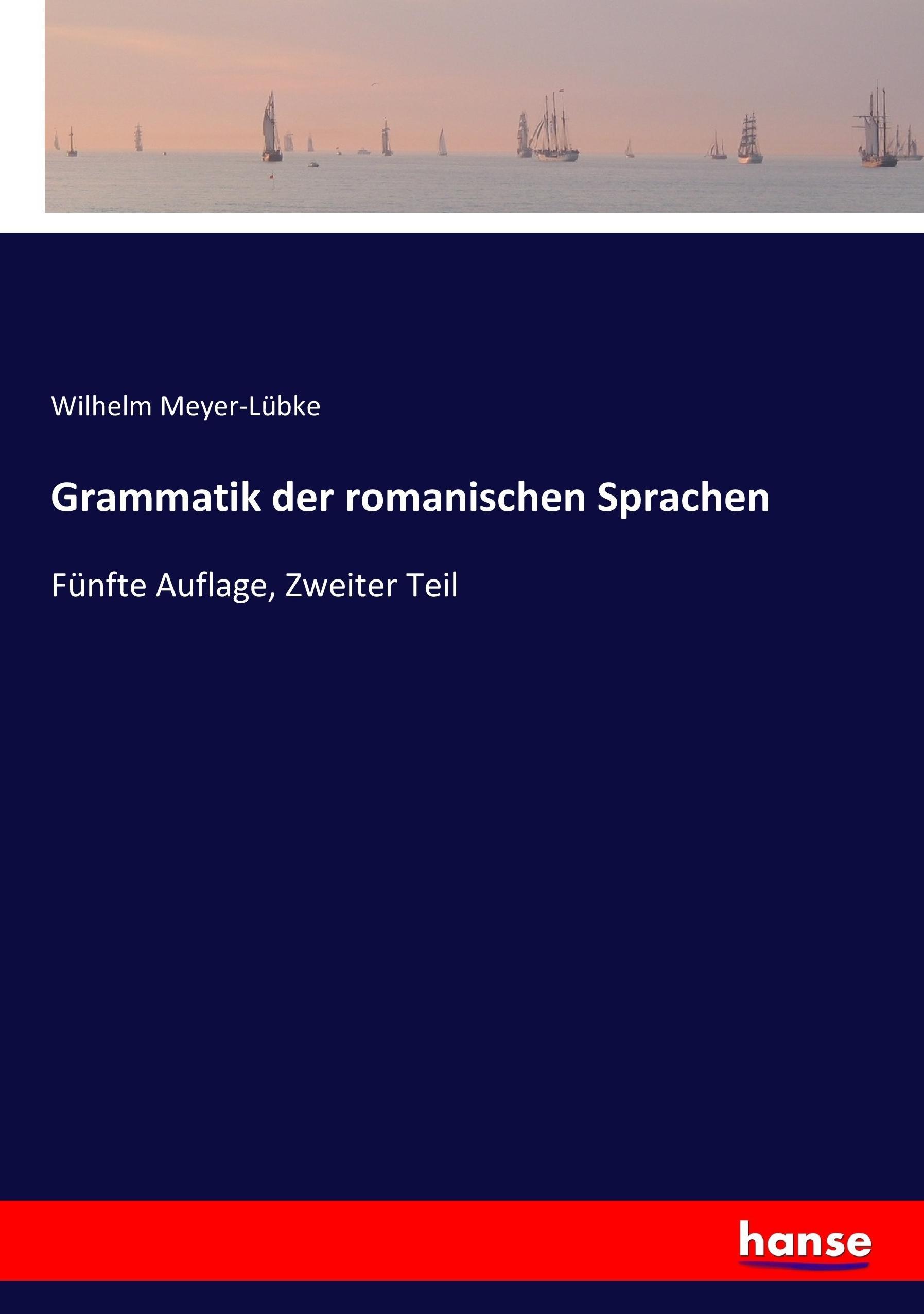 Vorderes Coverbild Grammatik der romanischen Sprachen