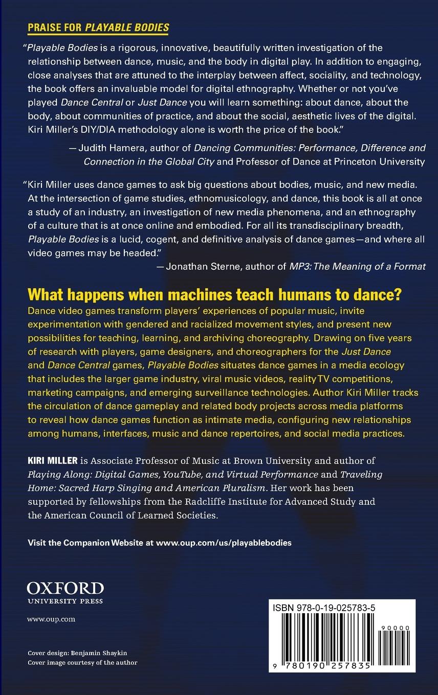 Rückseitencover Playable Bodies