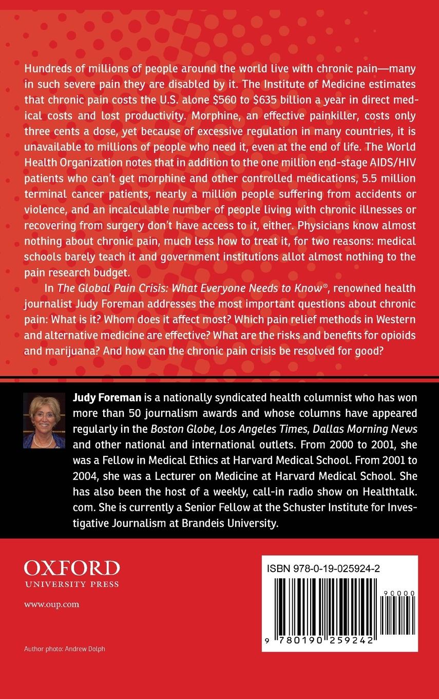 Rückseitencover The Global Pain Crisis