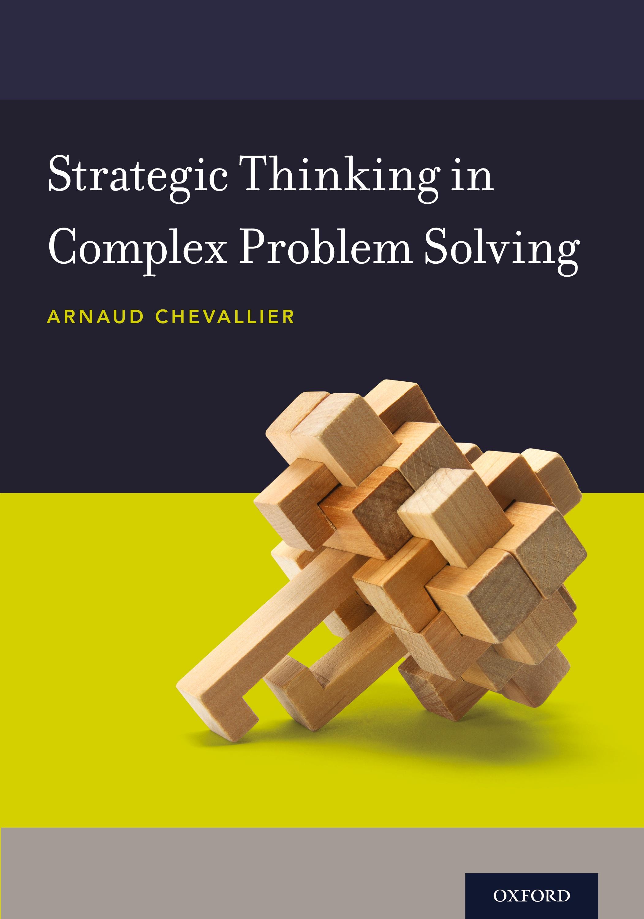 Vorderes Coverbild Strategic Thinking in Complex Problem Solving