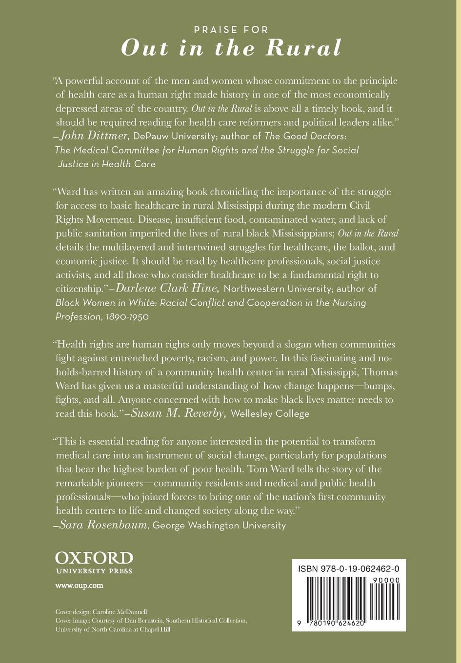 Rückseitencover Out in the Rural