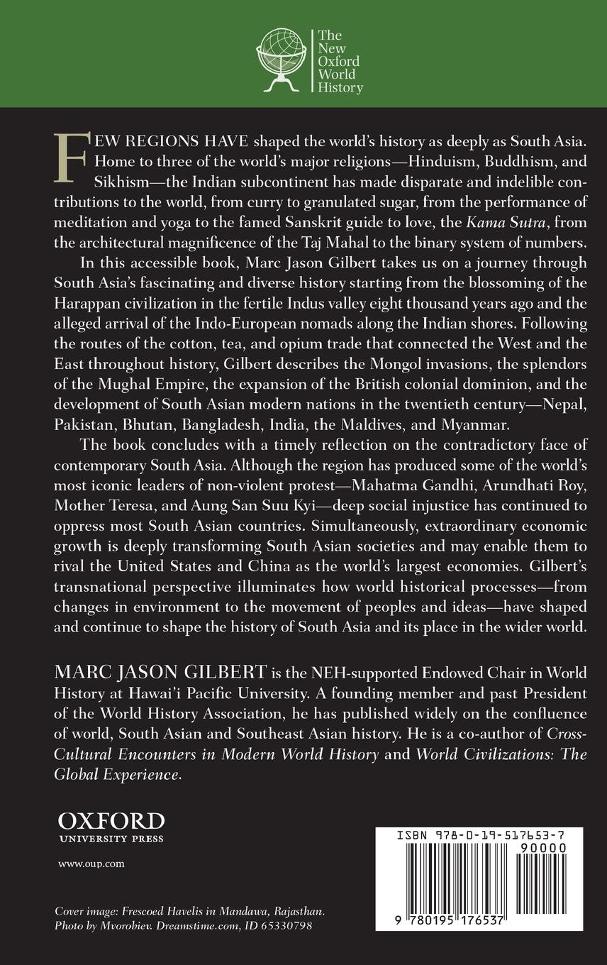 Rückseitencover South Asia in World History