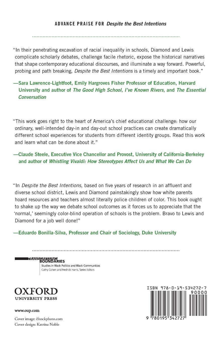 Rückseitencover DESPITE THE BEST INTENTIONS TRB C