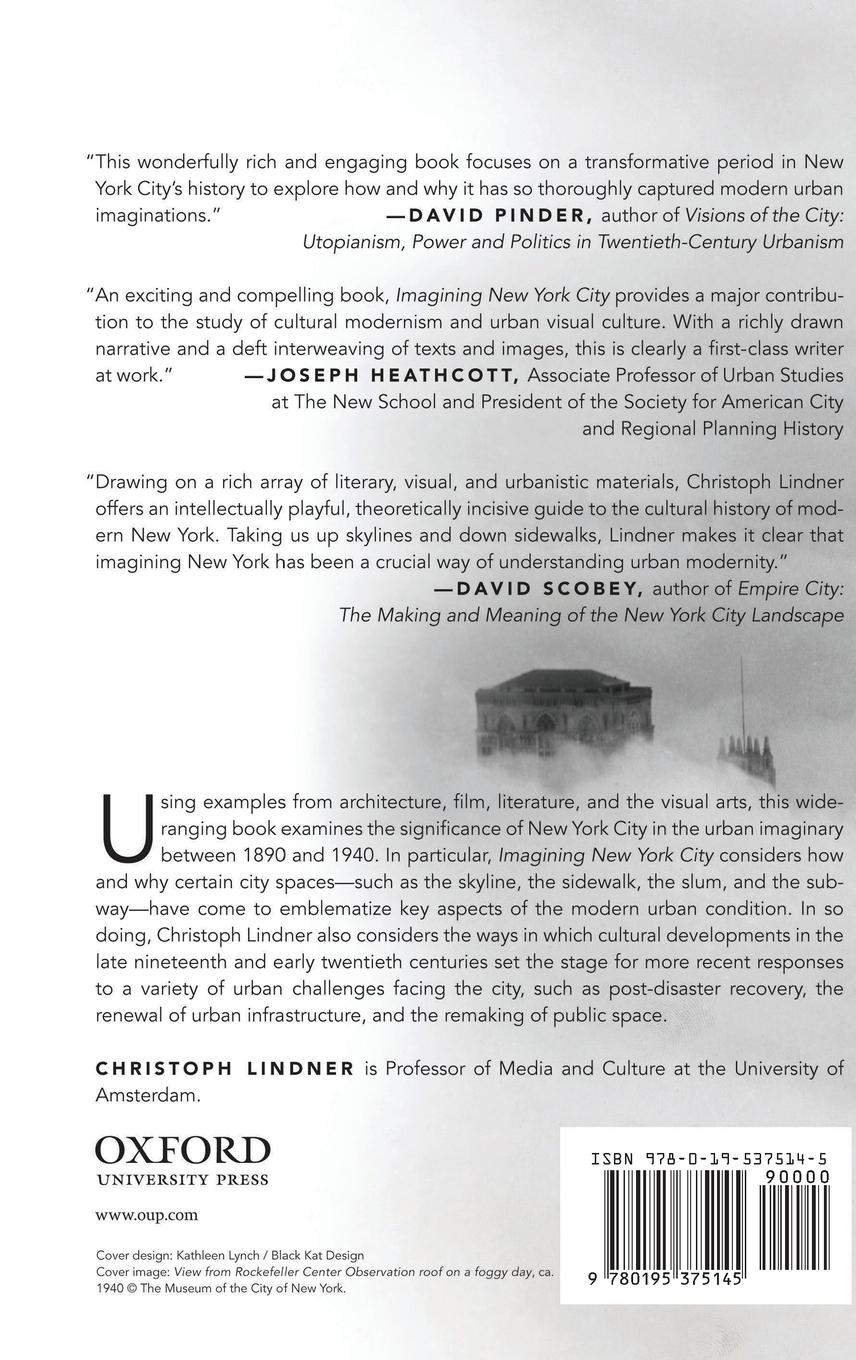 Rückseitencover Imagining New York City