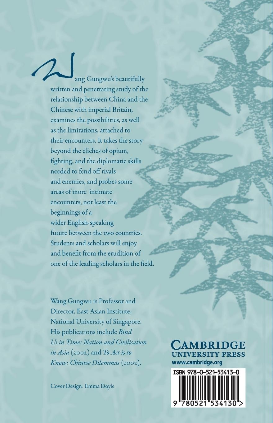 Rückseitencover Anglo-Chinese Encounters since 1800