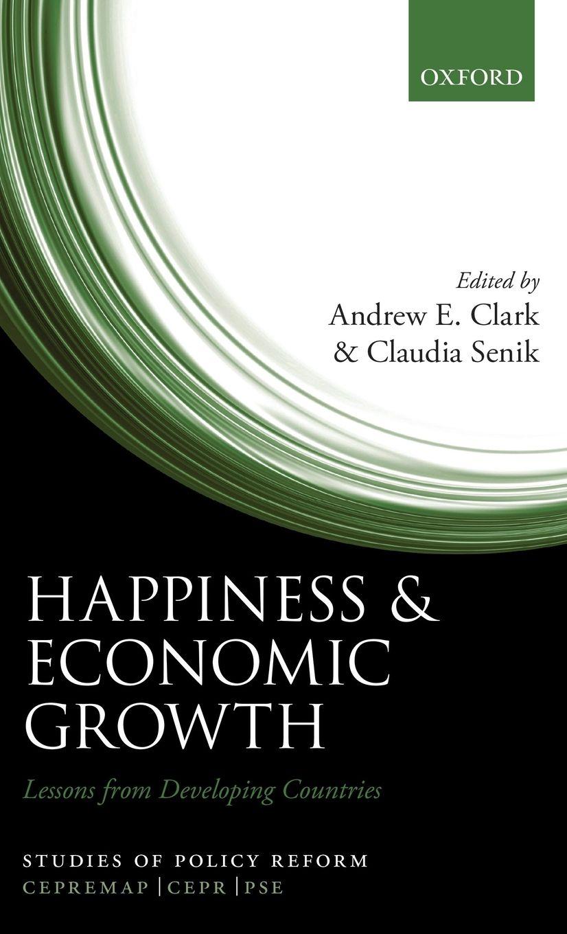 Vorderes Coverbild Happiness and Economic Growth