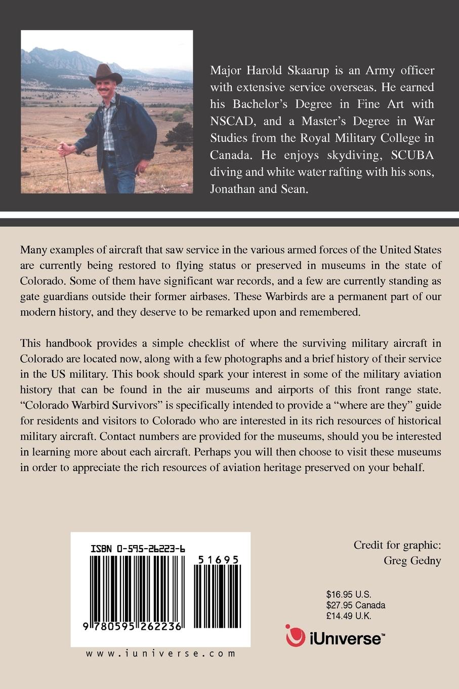 Rückseitencover Colorado Warbird Survivors 2003
