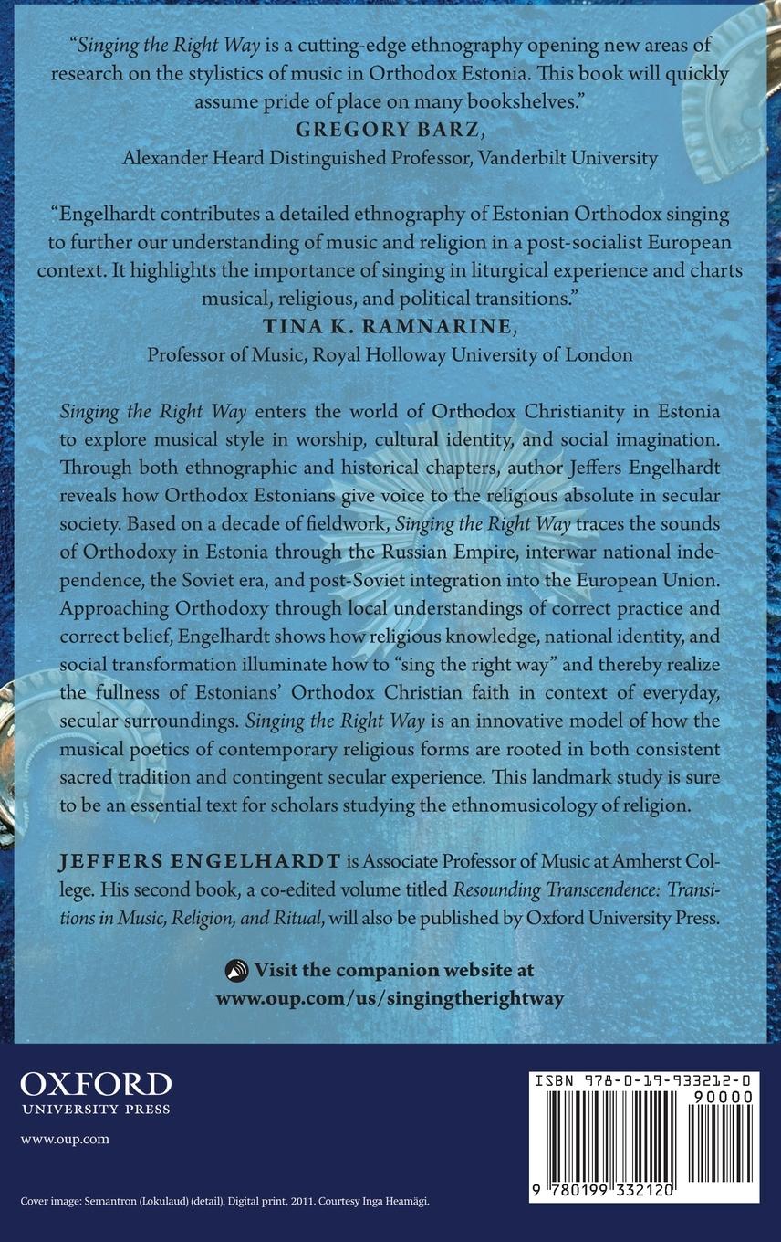 Rückseitencover Singing the Right Way