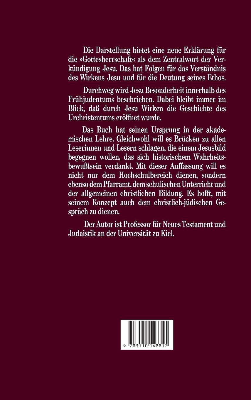 Rückseitencover Jesus von Nazaret