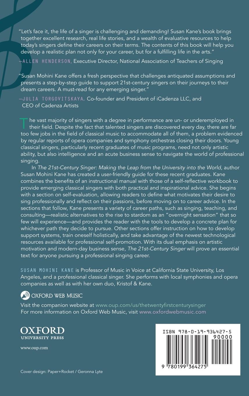 Rückseitencover The 21st Century Singer