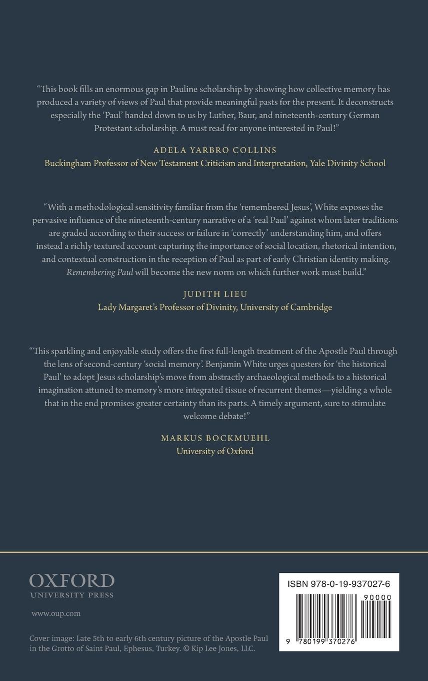 Rückseitencover Remembering Paul