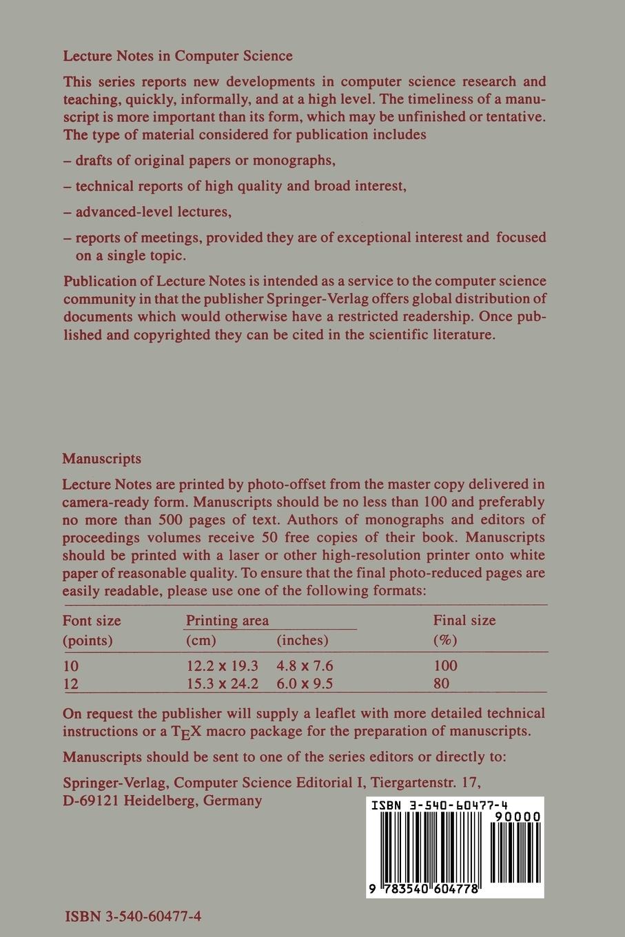 Rückseitencover Object Representation in Computer Vision