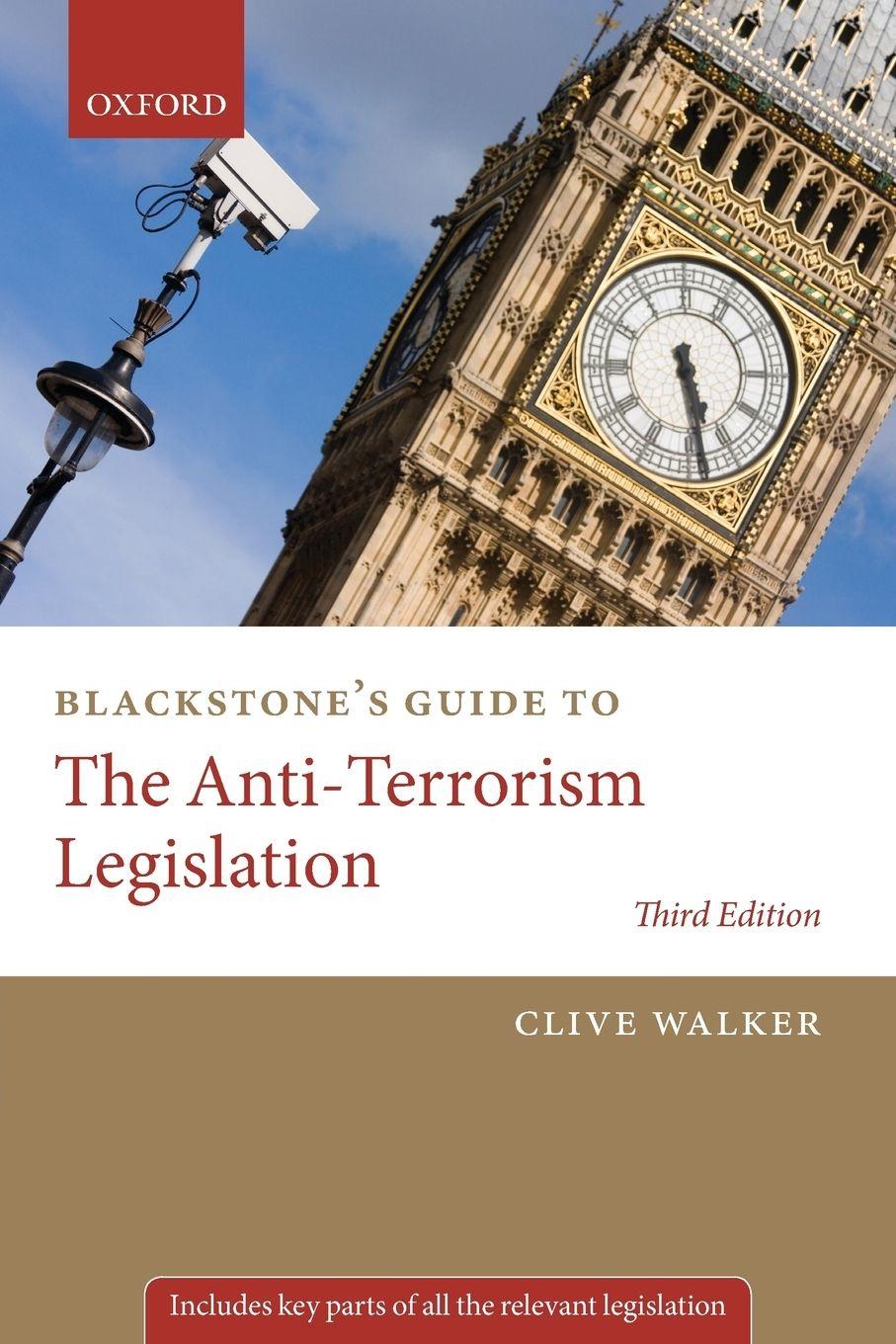 Vorderes Coverbild Blackstone's Guide to the Anti-Terrorism Legislation