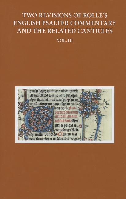 Vorderes Coverbild Two Revisions of Rolle's English Psalter Commentary and the Related Canticles