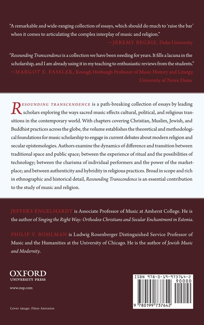 Rückseitencover Resounding Transcendence