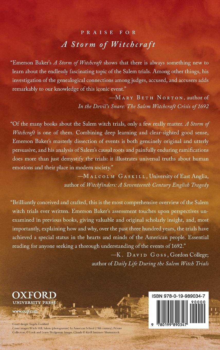 Rückseitencover Storm of Witchcraft