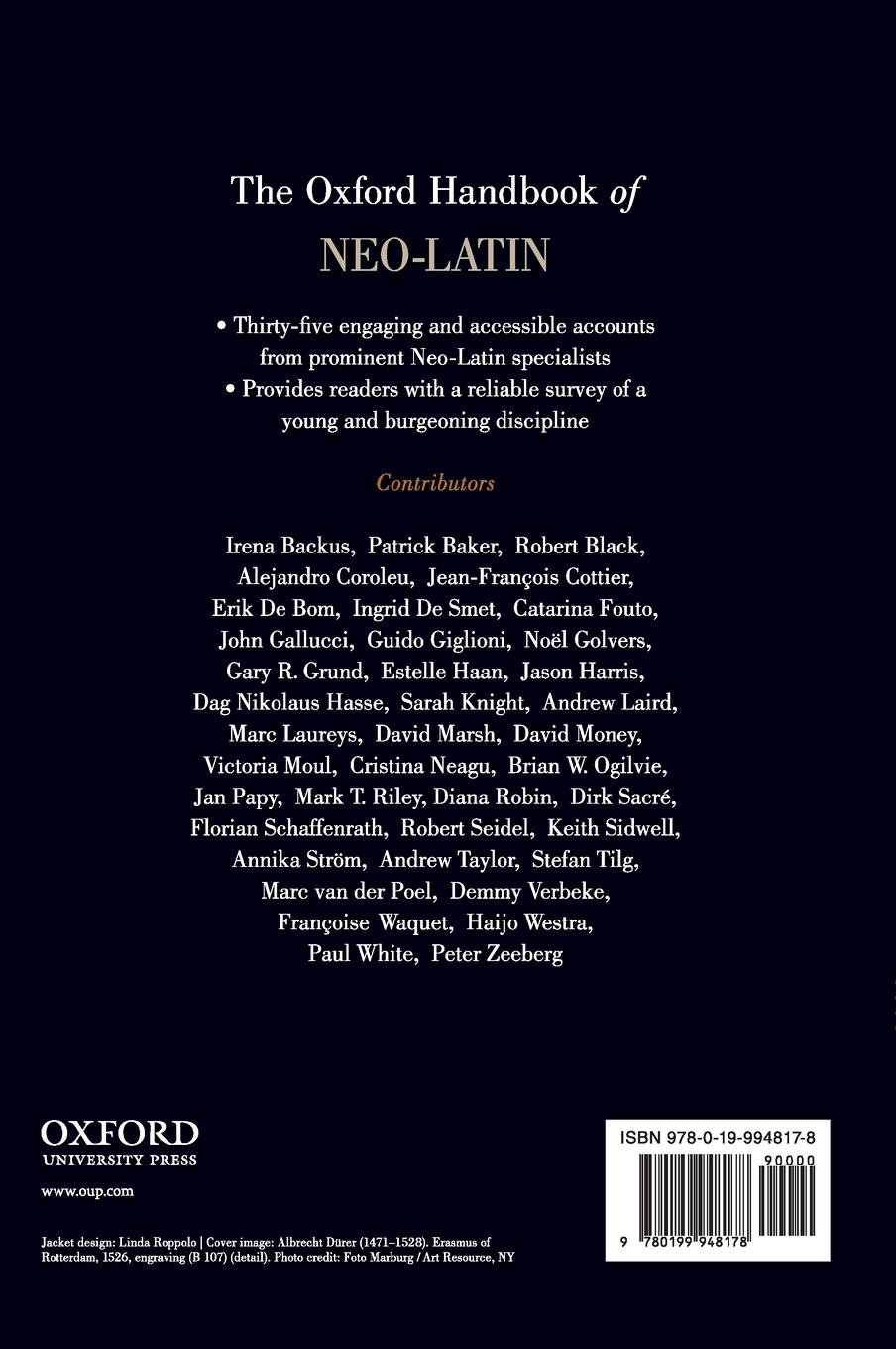 Rückseitencover OHB NEO-LATIN OHBK C