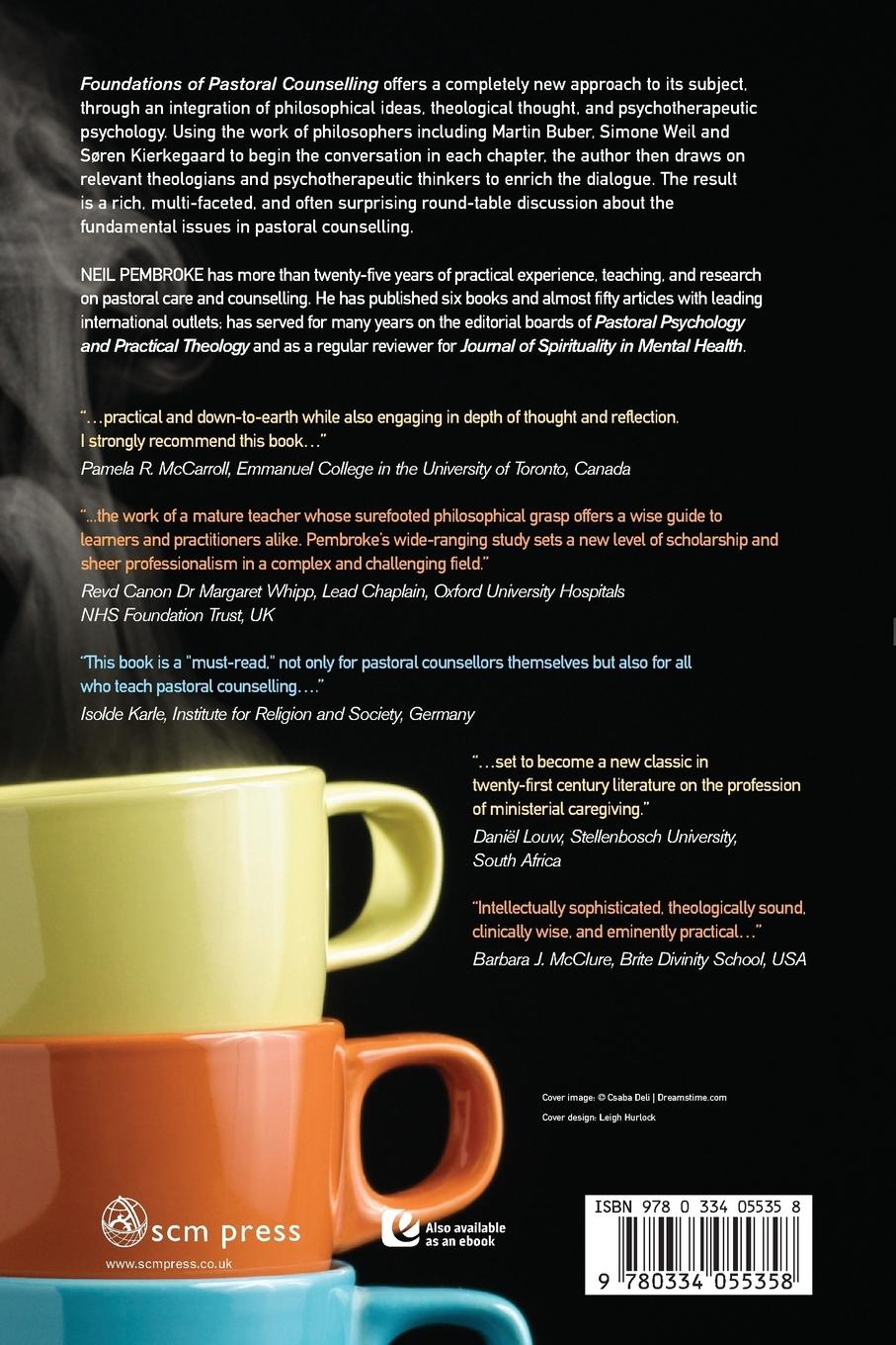 Rückseitencover Foundations of Pastoral Counselling