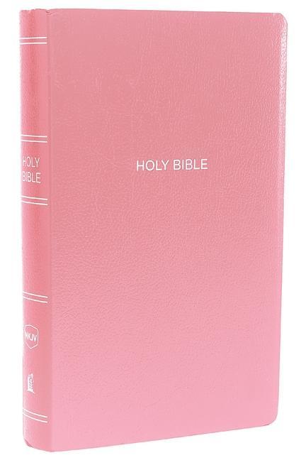 Vorderes Coverbild NKJV, Gift and Award Bible, Leather-Look, Pink, Red Letter, Comfort Print