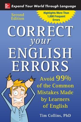 Vorderes Coverbild Correct Your English Errors, Second Edition
