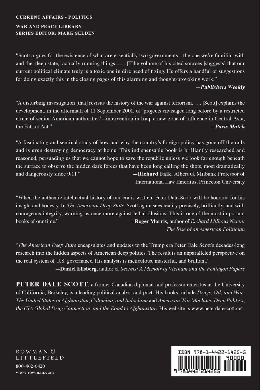 Rückseitencover American Deep State
