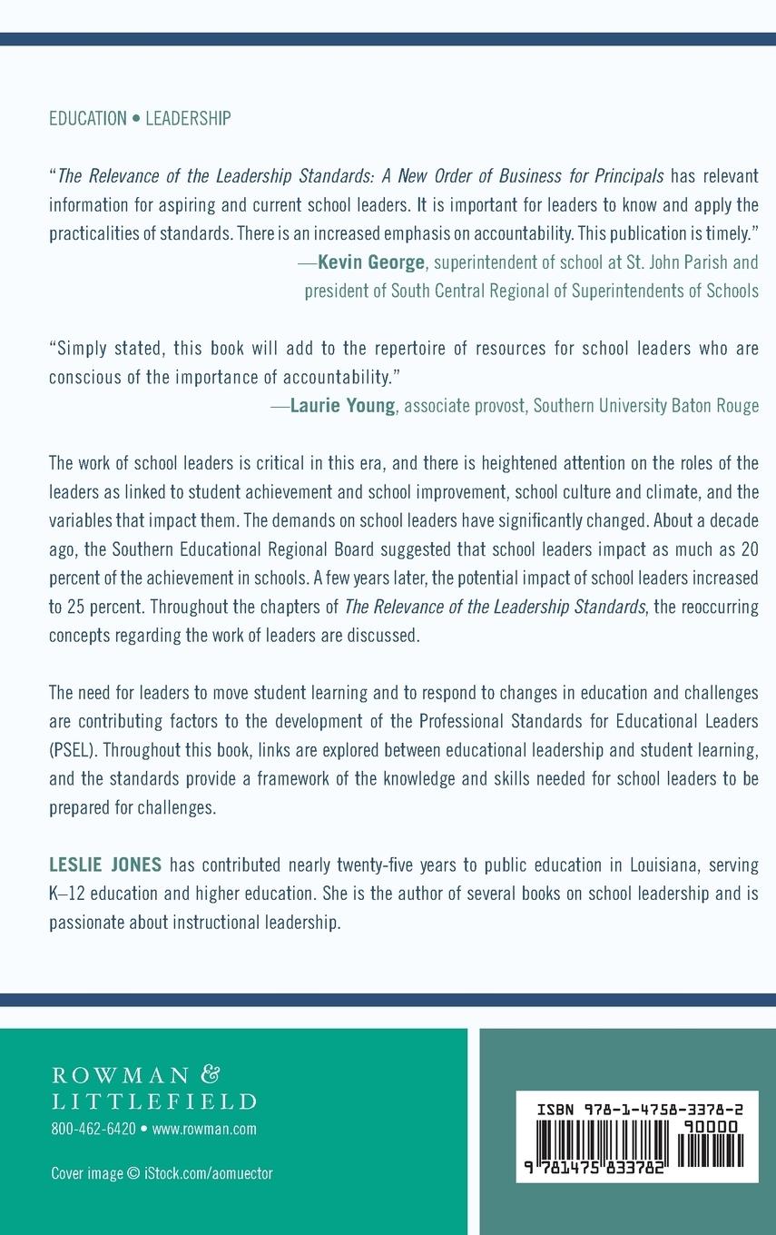 Rückseitencover Relevance of the Leadership Standards