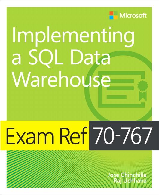 Vorderes Coverbild Exam Ref 70-767 Implementing a SQL Data Warehouse