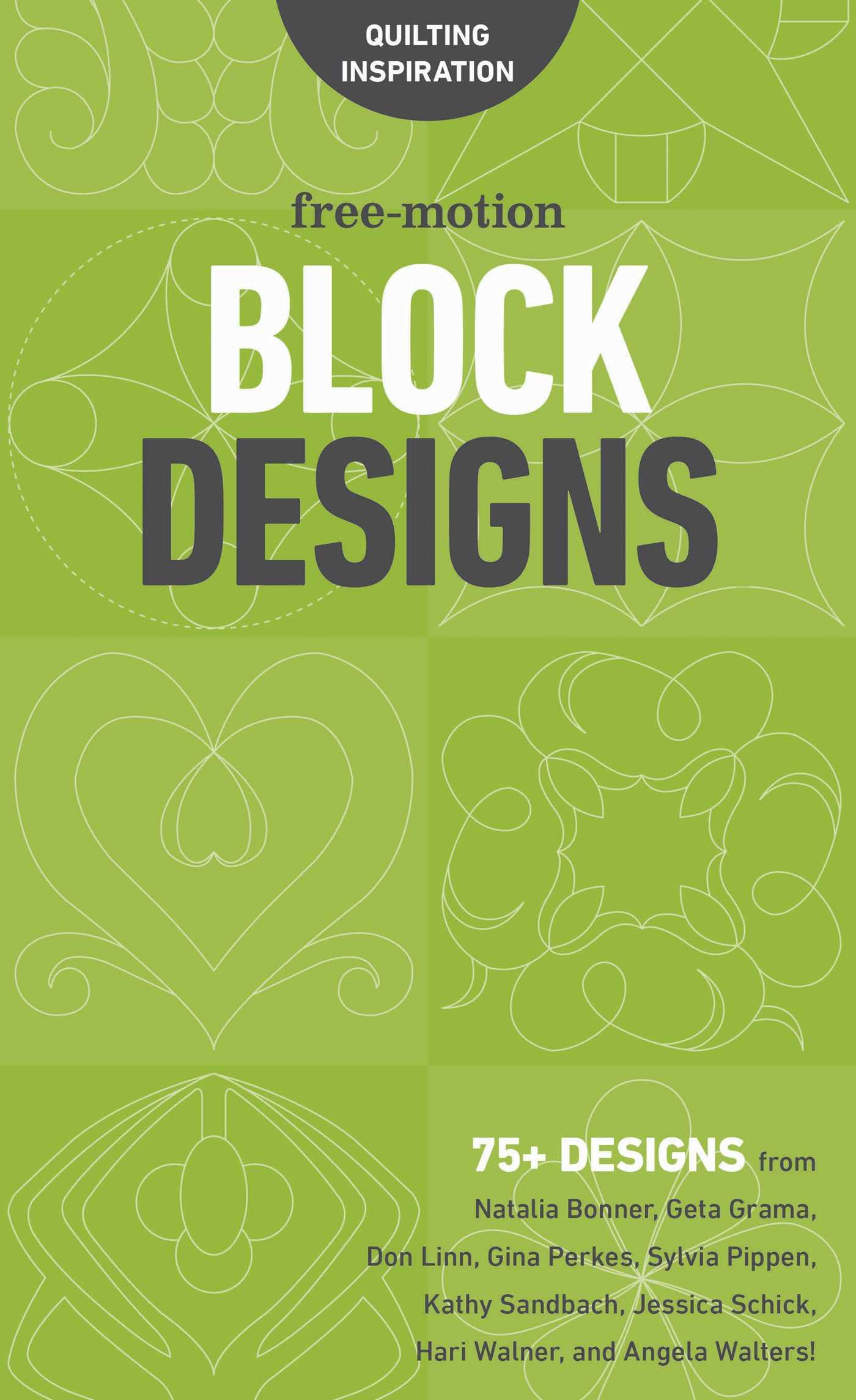 Vorderes Coverbild Free-Motion Block Designs