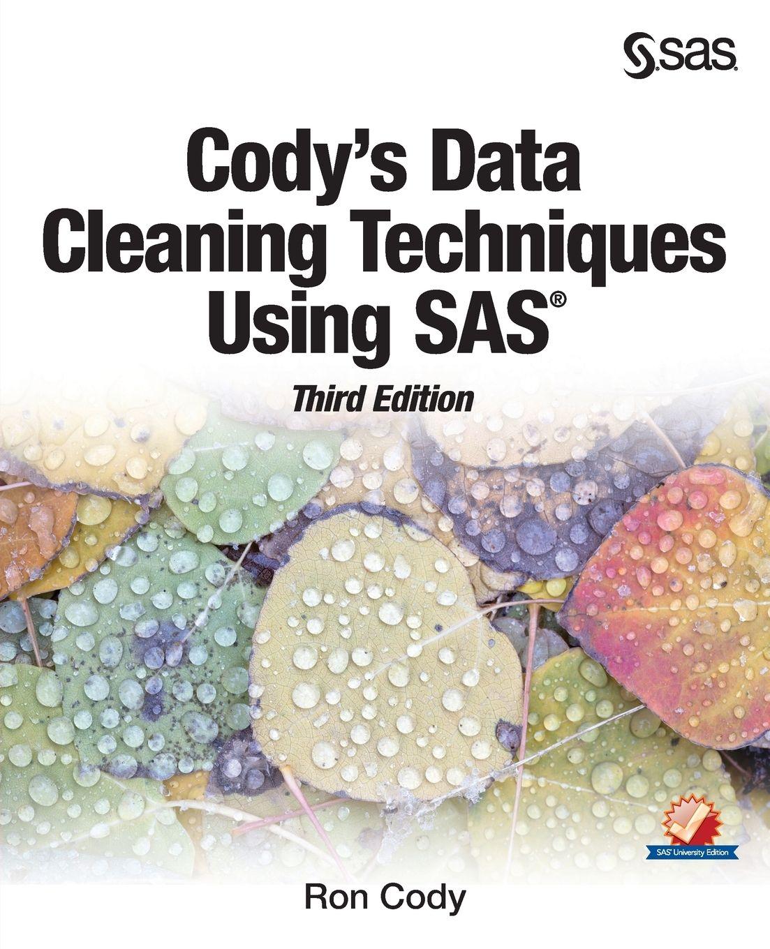 Vorderes Coverbild Cody's Data Cleaning Techniques Using SAS, Third Edition