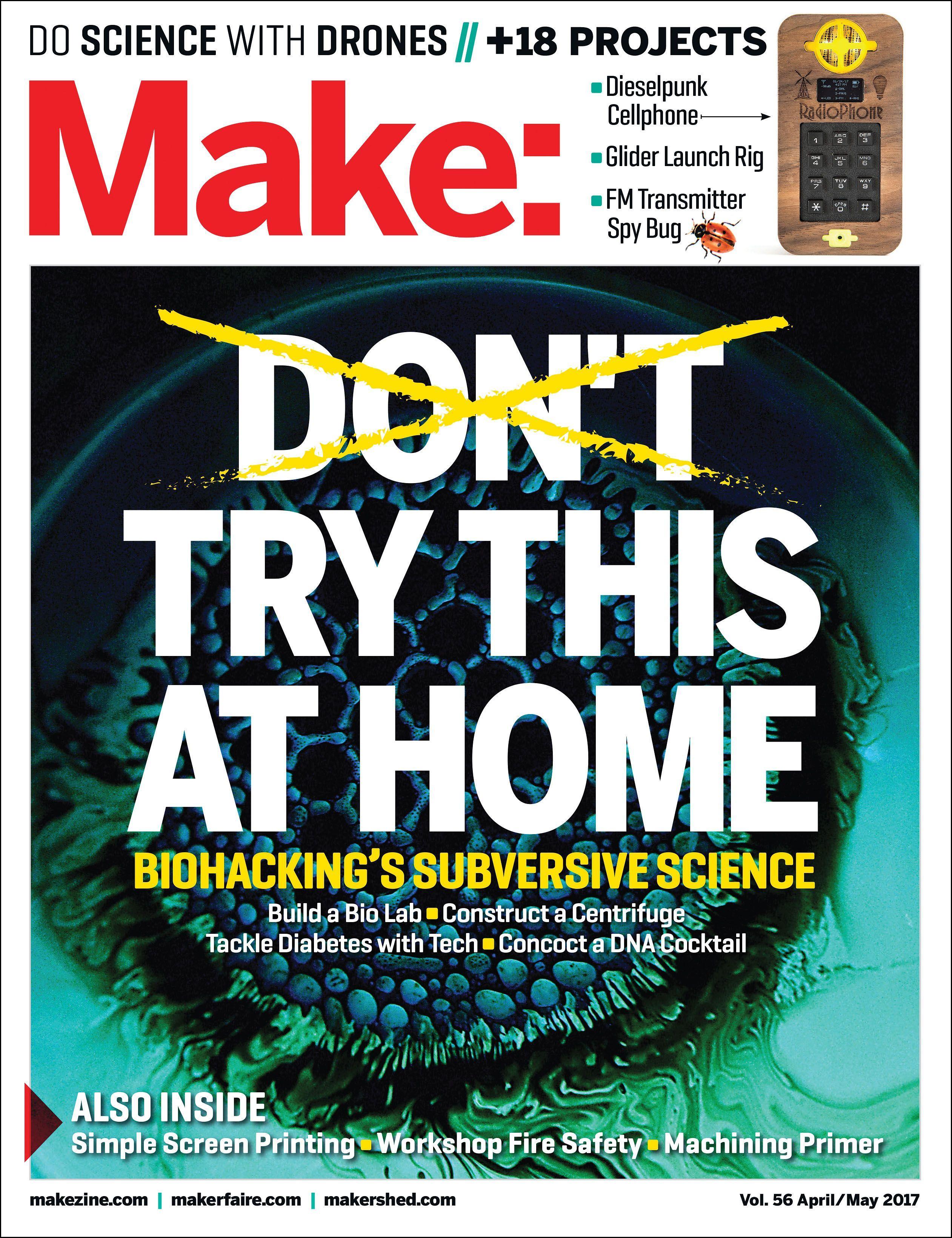 Vorderes Coverbild Make: Volume 56